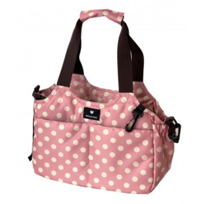 Hanna Hula(ハンナフラ) 2WAYキャリーバッグ S ポルカピンク CDG-2CR-PLK05-S