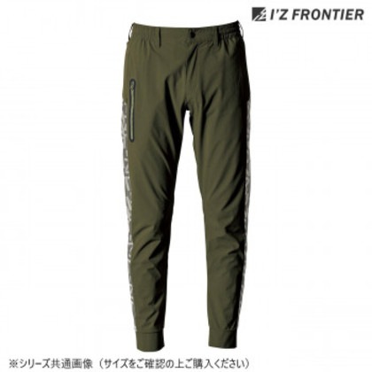 アイズフロンティア ストレッチナイロンジョガーパンツ 10 カーキ M 4903