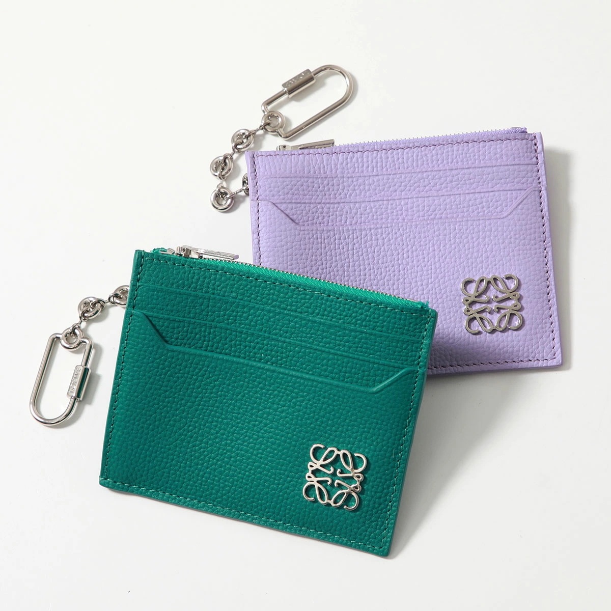 LOEWE ロエベ コインケース カードケース ANAGRAM SQUARE アナグラム スクエア C821R89X01 レディース フラグメントケース ミニ財布 カラー2色