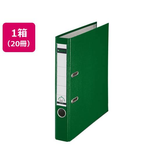 レバーアーチファイル A4タテ 背幅55mm グリーン20冊 ライツ 1015-50-55