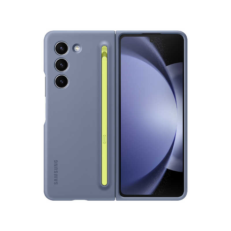 GALAXY　サムスン純正ケース Galaxy Z Fold5 Slim S pen Case(Icy Blue) アイシーブルー　EF-OF94PCLEGJP
