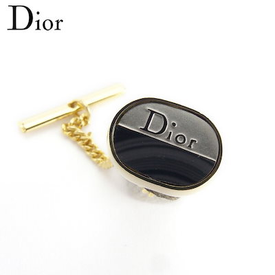 Qoo10] Dior ネクタイピン タイピン ロゴ タイタック