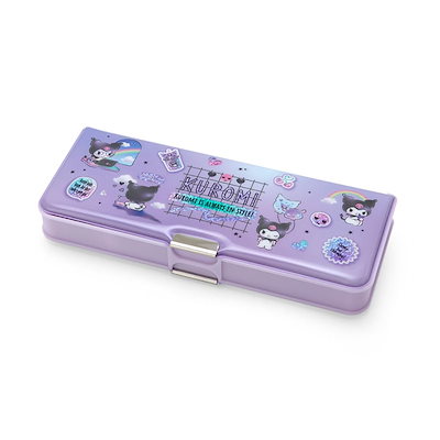 他サイト： クロミ 筆箱 箱型 両面 コンパクト 筆入れ 小学生 女の子 ホログラム 入学 準備の商品画像