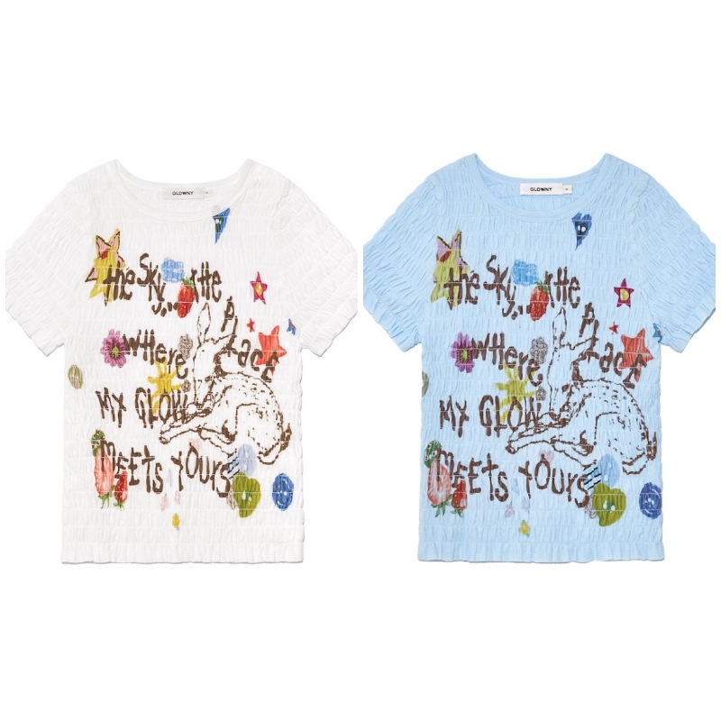 【GLOWNY】 CARIBOU SMOKE TOP : 2COLORS