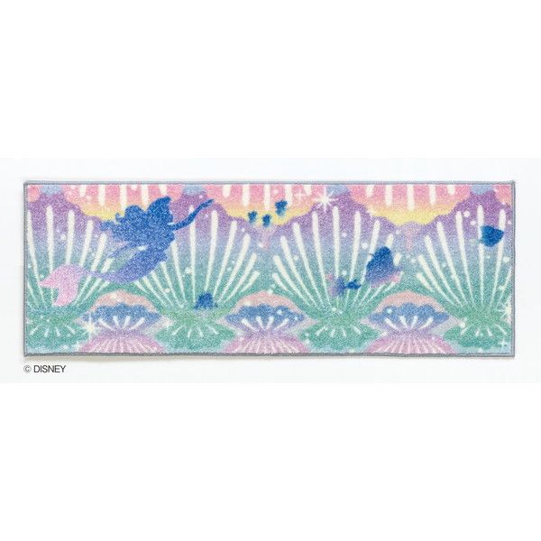 スミノエ ディズニー キッチンマット シェル 45×120cm ミックス DMT-5095 メーカー直送