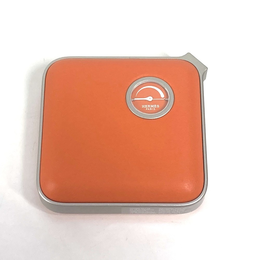 雑貨 ヴォルト H ミニ インテリア 充電器 モバイルバッテリー レザー オレンジ