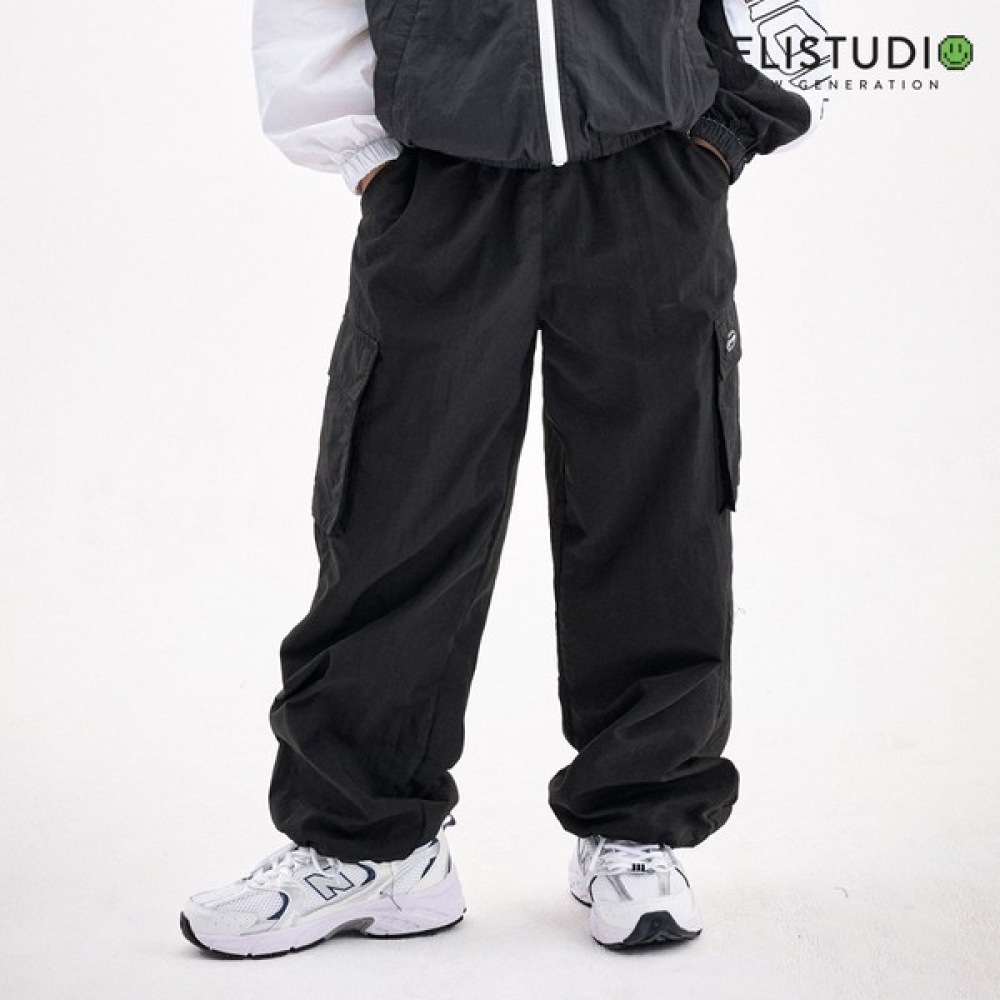 [ゼリースタジオ] カーゴワイドバンディングパンツ