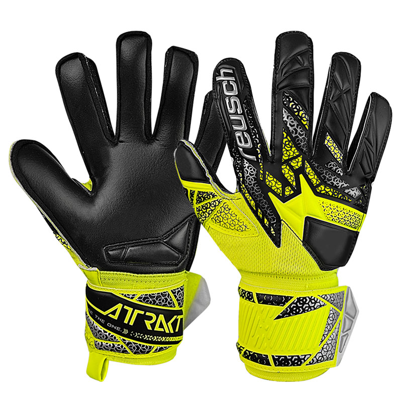 ロイシュ reusch アトラクト シルバー ジュニア JR サッカー キーパーグローブ キーテ 25SS(5562215-2025)