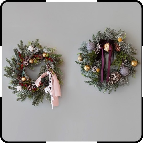 blooming&me ゴールドキュービック&パープルレースリース 電球付き 10,134円