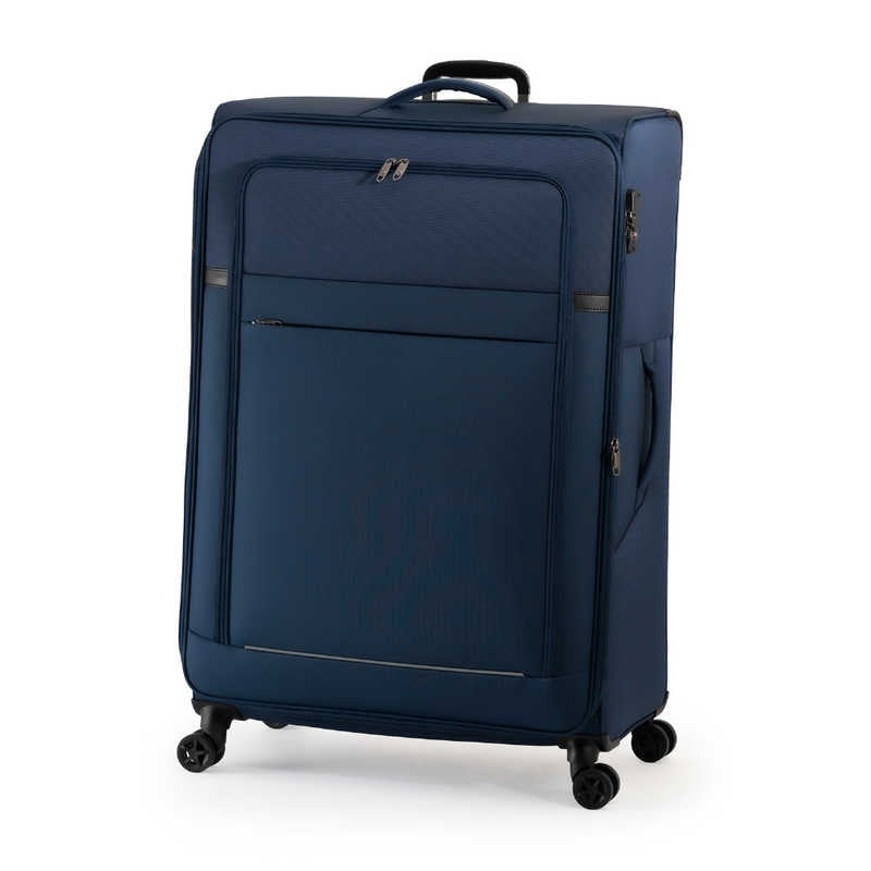 A.L.I　スーツケース ジッパータイプ 宿泊目安：10日間以上 153L 拡張可能 ダブルキャスター TRIPLAYER ネイビー　ALP-7110-29