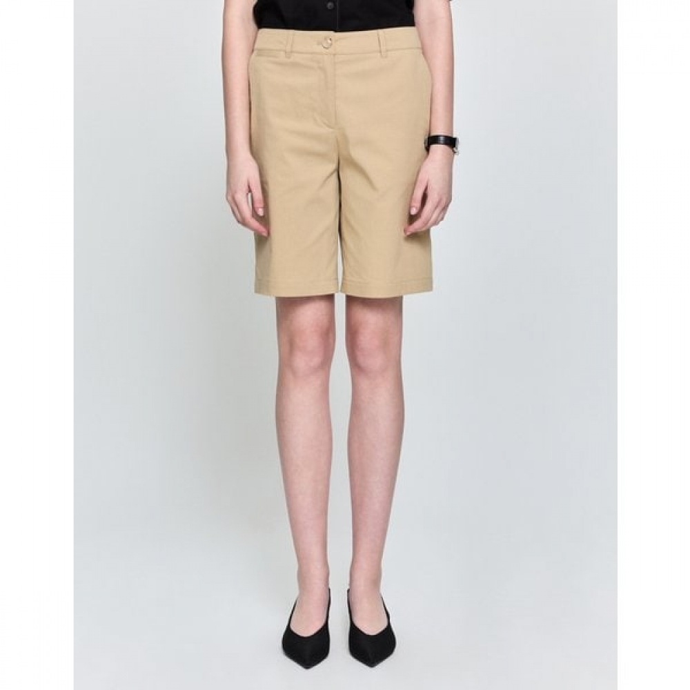 [25SS] [アイコニック] チノスリムバミューダパンツベージュHSPA5BC42I2