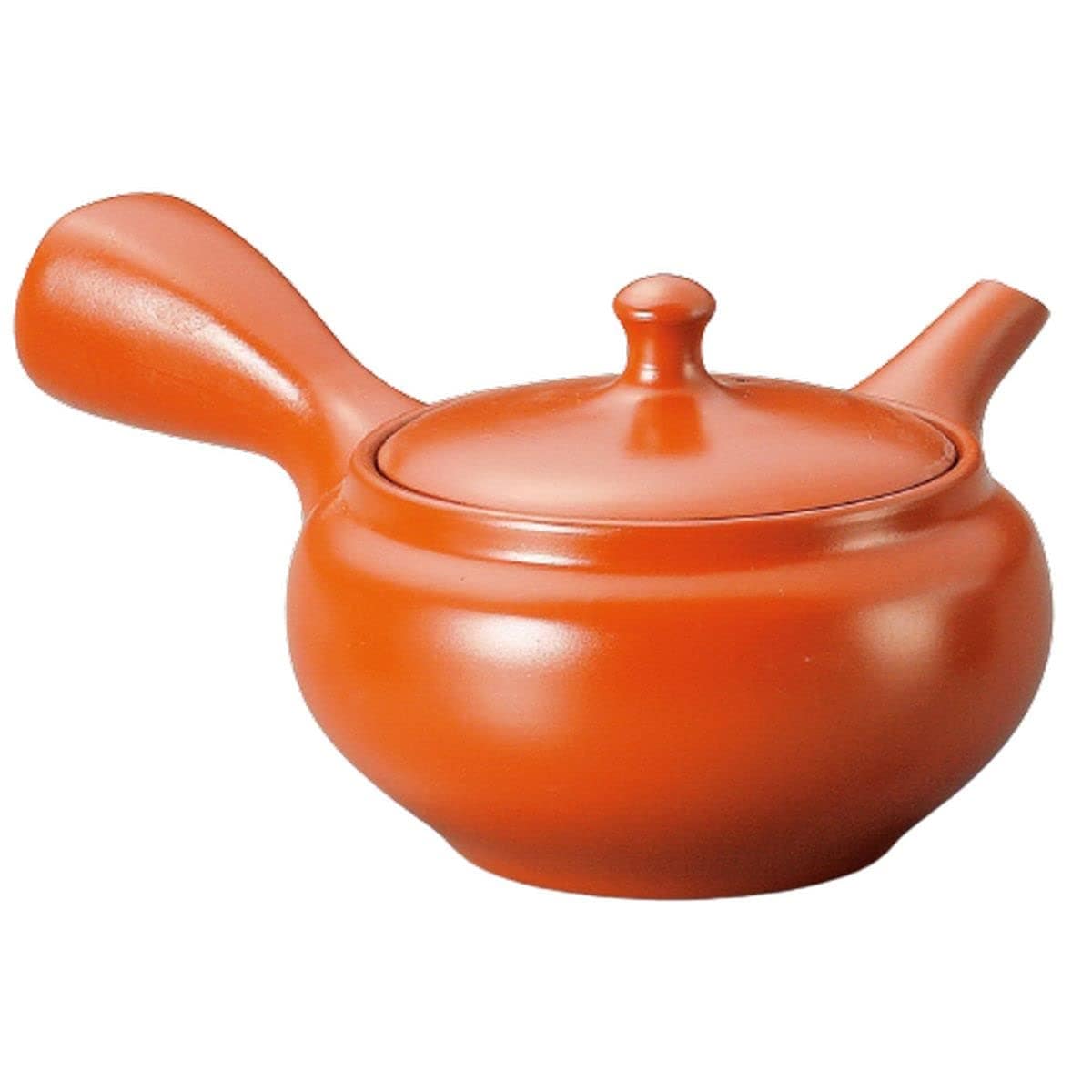 J-kitchens 常滑焼 急須 日本製 使いやすい ナチュラル 430cc （帯網茶こし/大きい）