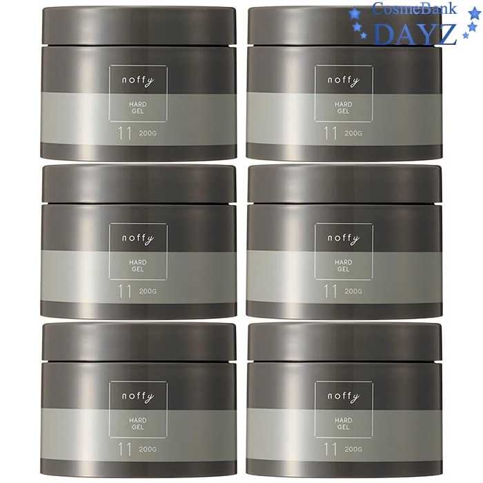 フォード ノフィ ハードジェル 200g 6点セット ヘアスタイリング剤 ヘアジェル ヘアージェル 【ミアンビューティー／三口産業】