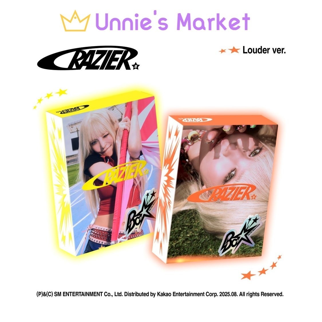 [SET] BoA [Crazier] (Louder ver.) 11th Album