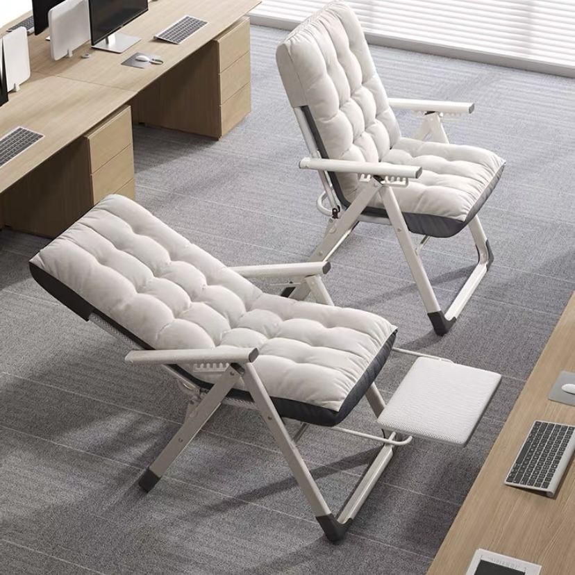 折りたたみ式リクライニングチェアオフィス昼休み兼用チェア家庭用パソコンチェア宿舎怠け者ソファチェア背もたれレジャーチェアアウトドアチェア