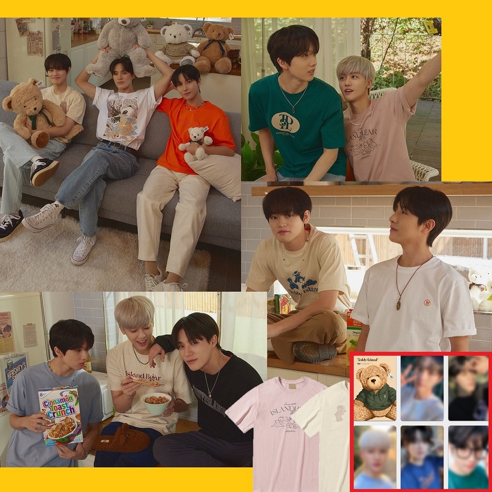 [TEDDY ISLAND] NCT DREAM [フォトカード選択購入] Tシャツ
