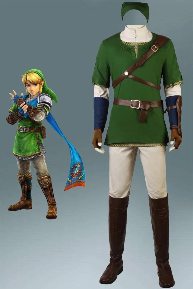 新タイプ追加 激安販売 ゼルダ伝説シリーズ トワイライトプリンセス The Legend of Zelda: Twilight Princess 「トワプリ」 リンク コスプレ衣装[4114]