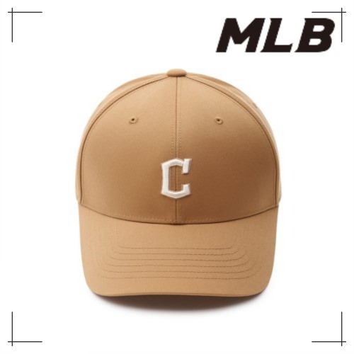 MLB公式正規品 キャップ Premium Basic Small Logo Structural Ball Cap CLE (Camel) 5,762円