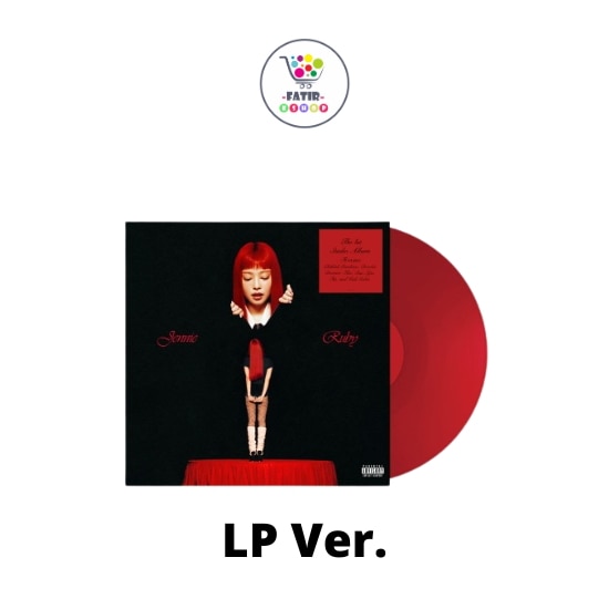 LP Ver BLACKPINK JENNIE The 1st Studio Album Ruby