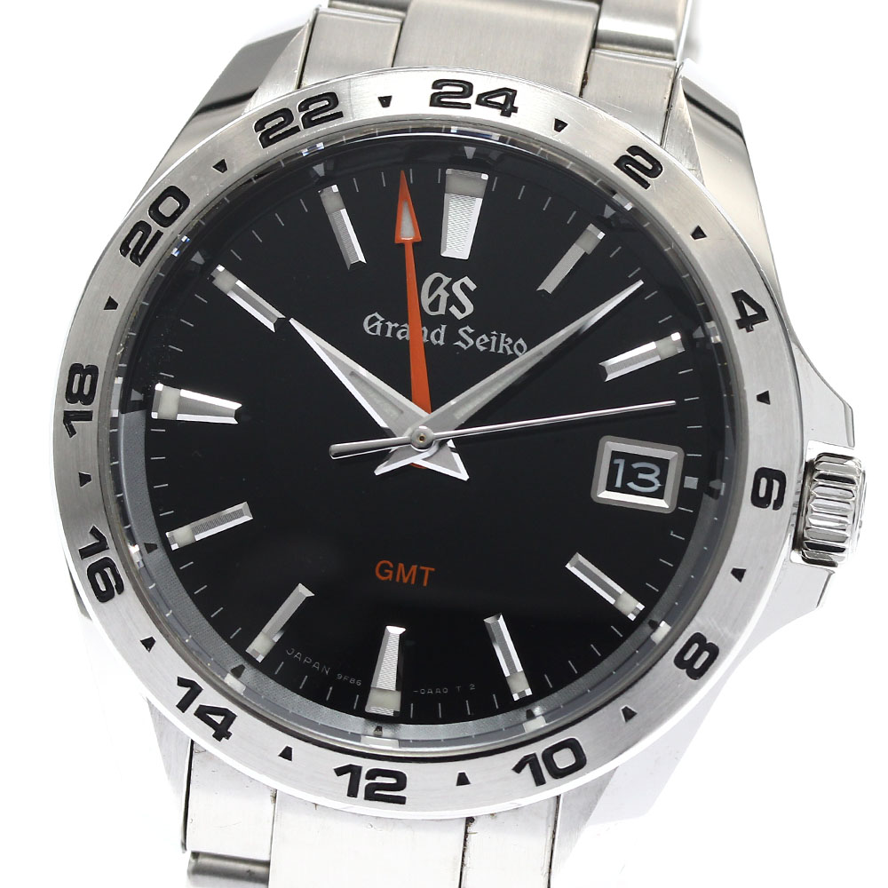セイコー SEIKO SBGN003/9F86-0AB0 グランドセイコー GMT クォーツ メンズ 箱付き_894791【中古】