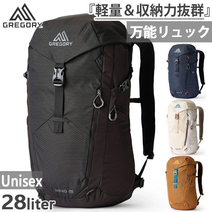 28L メンズ レディース ナノ NANO リュックサック デイパック バックパック バッグ 鞄 軽量 登山 1530348885 1530349974 153034A545 153034A546