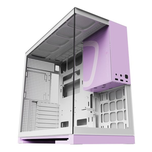 Model 5 Pastel Purple PCケース ミドルタワー 白 パステルパープル ピラーレス GF-M5-PP
