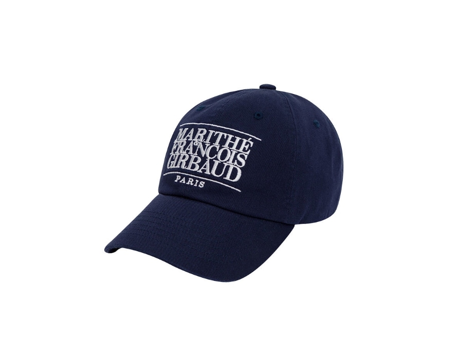 【MARITHEFRANCOISGIRBAUD】 CLASSIC LOGO CAP : NAVY