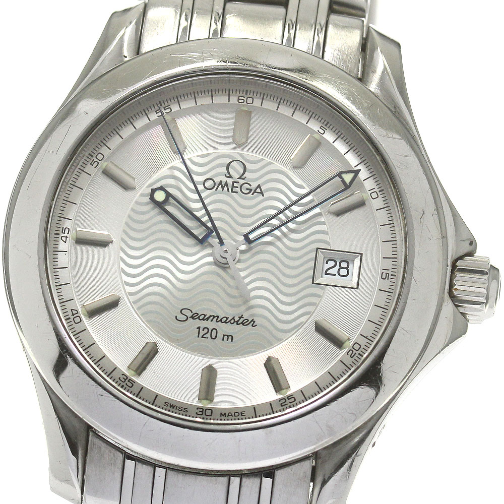オメガ OMEGA 2511.31 シーマスター120 デイト クォーツ メンズ _863269【中古】 61,050円