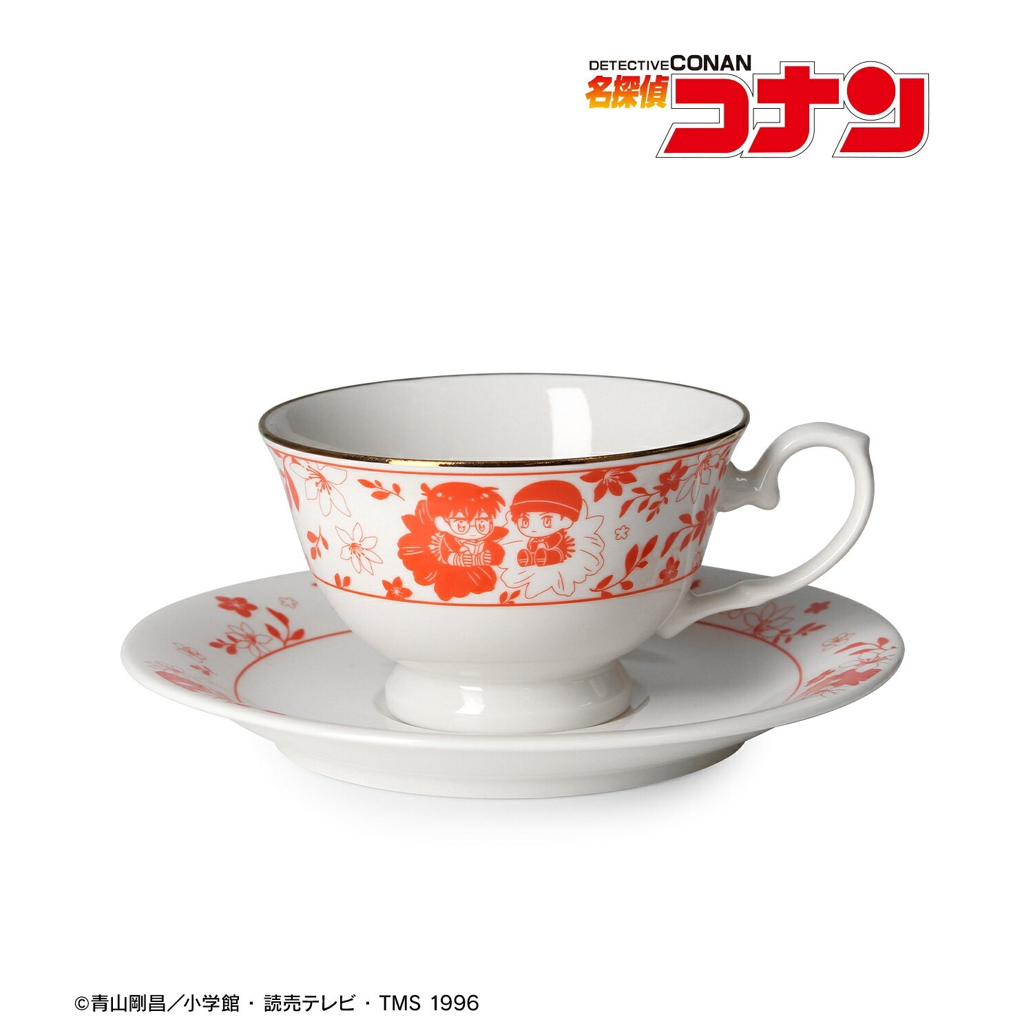 【新品/公式】 名探偵コナン_江戸川コナン&赤井秀一 Botania カップ&ソーサー 公式グッズ 4,715円