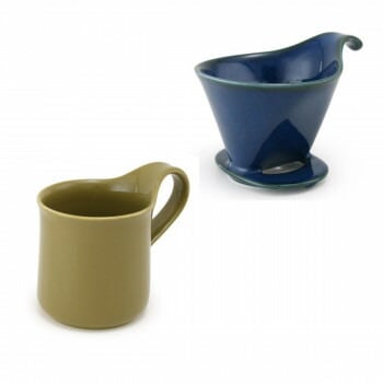 ZERO JAPAN（ゼロジャパン） ドリッパー＆カフェマグセット ドリッパートレイ付 DMZ-16 JB/KHI