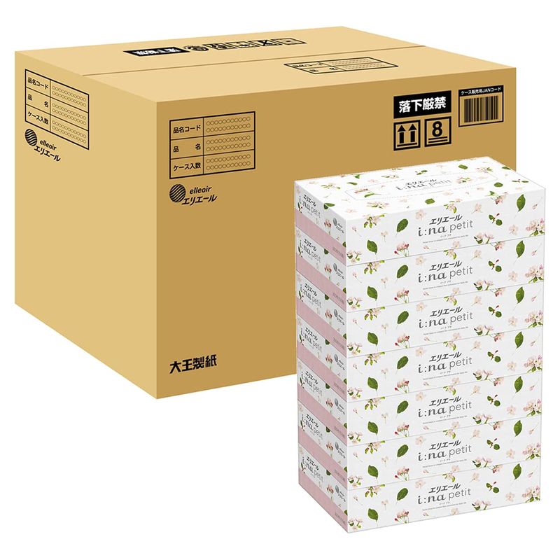 i:na petitティシュー 150組×84パックケース品