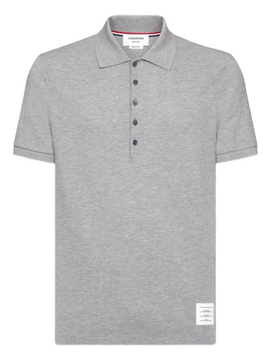 THOM BROWNE Men Polo Shirts MJP110P00050 055 LIGHT GREY