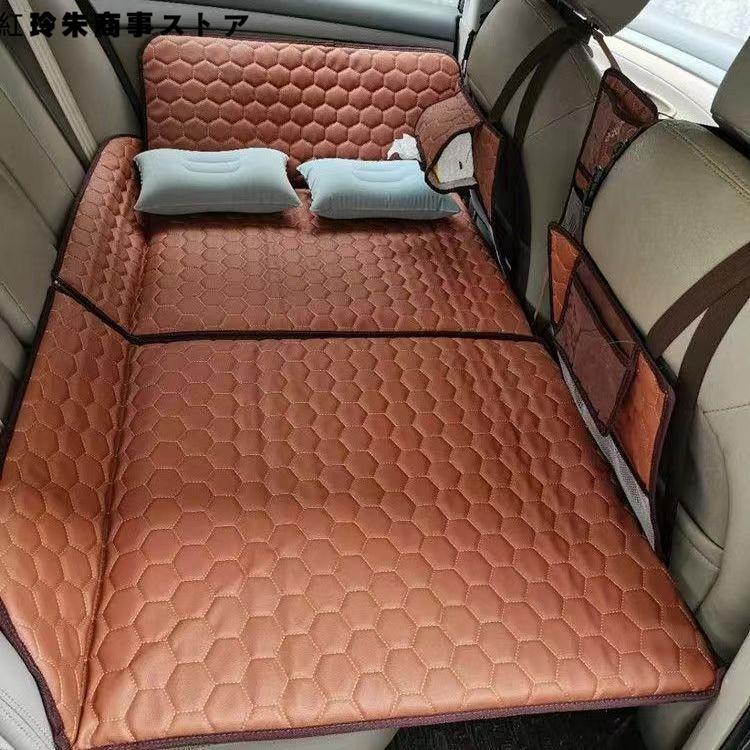 【即納】車中泊 ベッド 車中泊 マット 後部座席用 拡張マットレス 段差解消マット 旅行用カーベッド 携帯便利 後部座席用マット ポータブル SUVマットレス カートラベル
