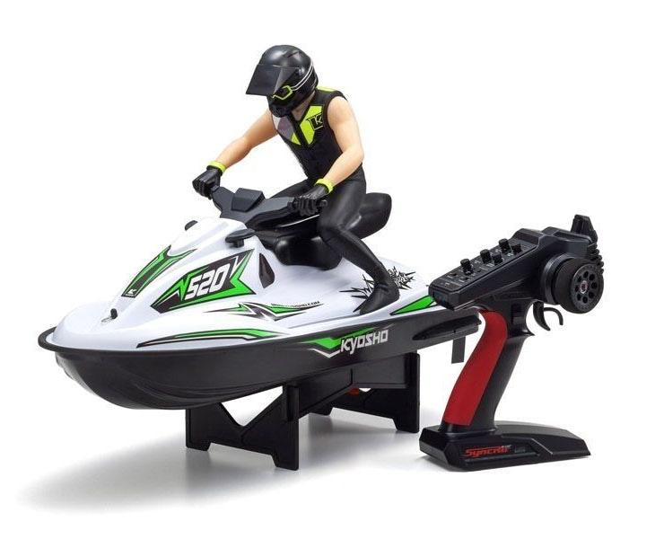 京商 【再生産】1/6 電動RC 水上バイク レディセット ウェーブチョッパー2.0 カラータイプ1（グリーン）KT-231P+付【40211T1】 ラジコン KC 40211T1 ウェーブチョッパー