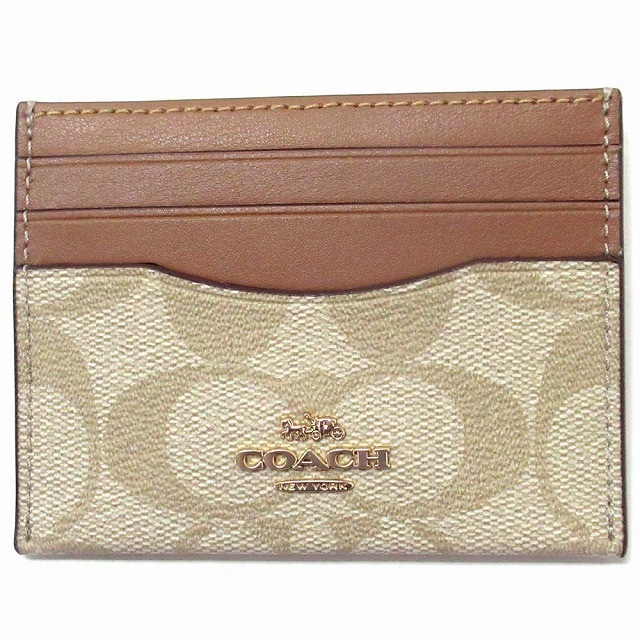コーチ カードケース COACH アウトレットシグネチャー カードケース パスケース 名刺入れ IDケース 定期入れ CH415 IMVHK