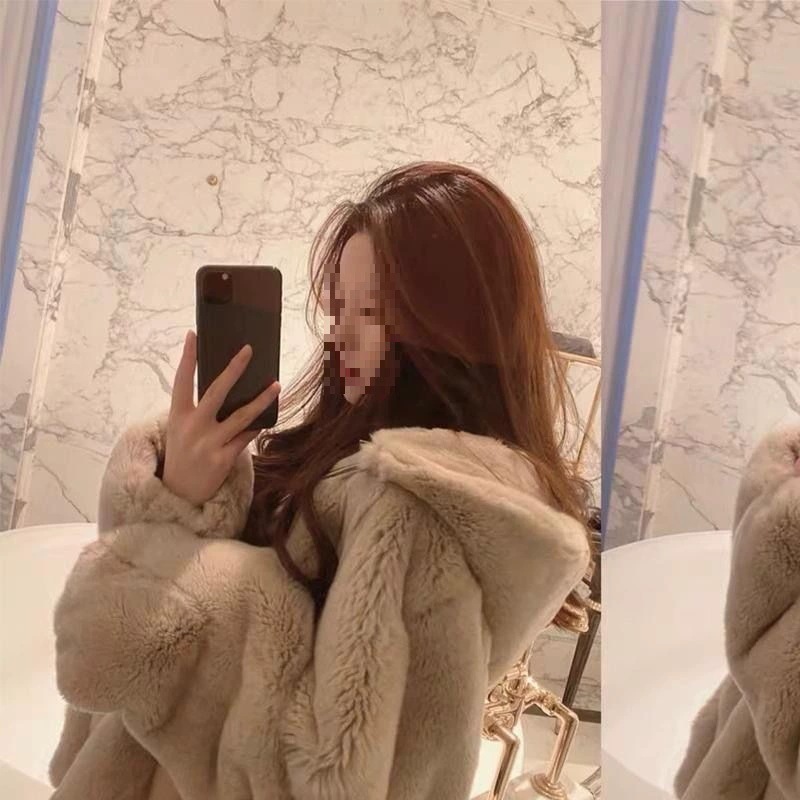 秋冬 新作 フェイクトタウザギ 毛 ファーコート 超人気 アウター カジュアル スポーツ 韓国風 気品 ルーズ 厚手 毛 コート