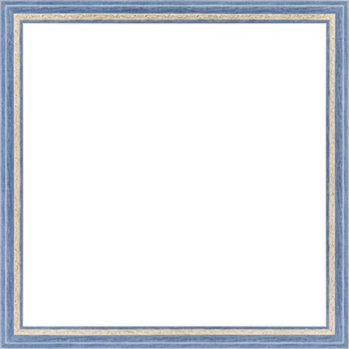 色：ブルー サイズ：250角 正方形額縁 APS-02 UVカットアクリル仕様 (ブルー 250角