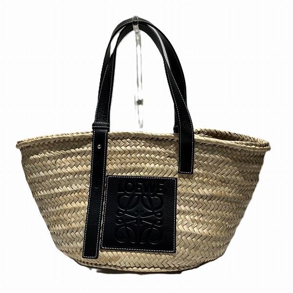 ロエベ LOEWE バスケットミディアム バッグ トートバッグ　美品【中古】