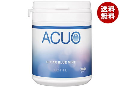 他サイト： ロッテ ACUO(アクオ) クリアブルーミント ファミリーボトル 137g×6個入の商品画像