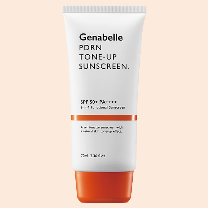 PDRN ピンクピーチ 自然なトーンアップ 無機系日焼け止め