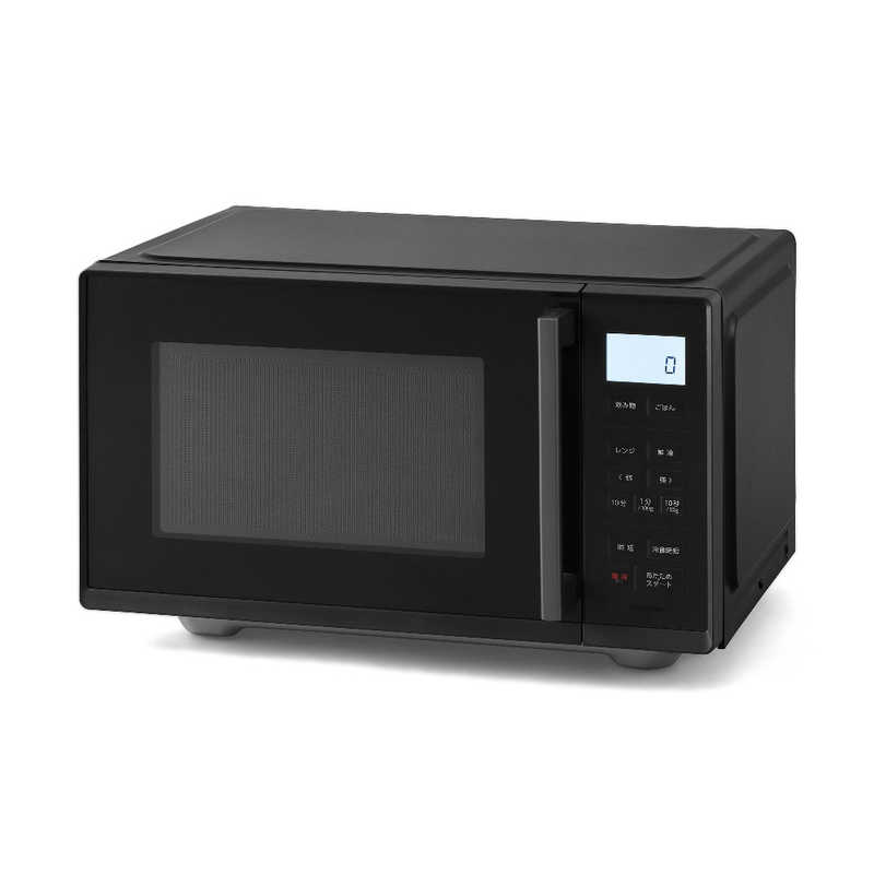 アイリスオーヤマ　IRIS OHYAMA　電子レンジ 22L ブラック　KMBF2203