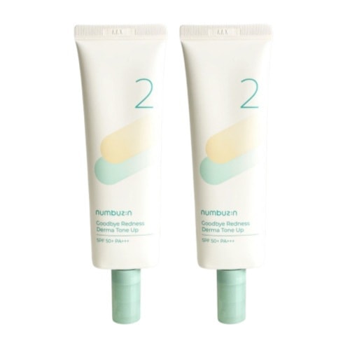 [1+1] 2番 赤みカバーグリーントーンアップクリーム 50mL [SPF50+ PA+++]