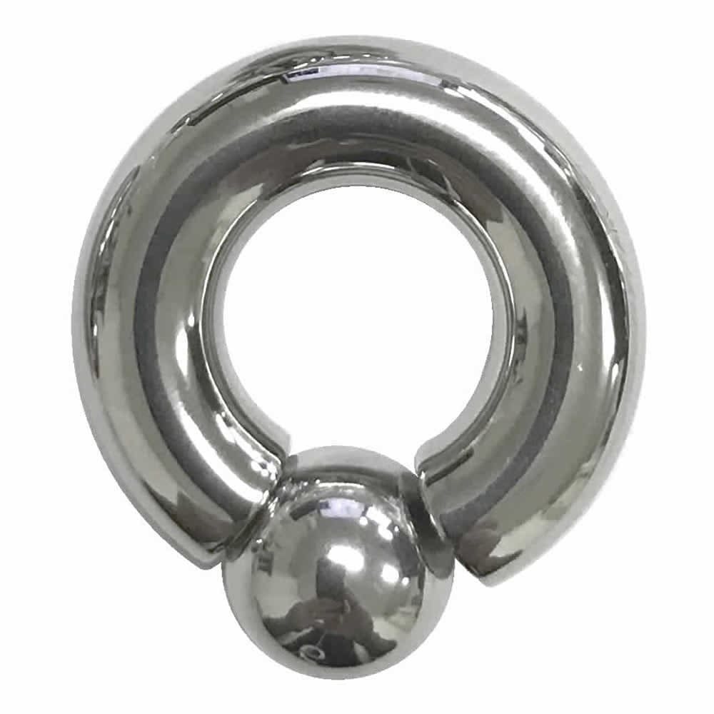 [ネジタイプのリング型ボディピアス 0G] インターナル ネジ式 キャプティブビーズリング 0ゲージ メンズ レディース シンプル 太い CBR BCR ボディーピアス 定番 プレーン サージカルステ 4,586円