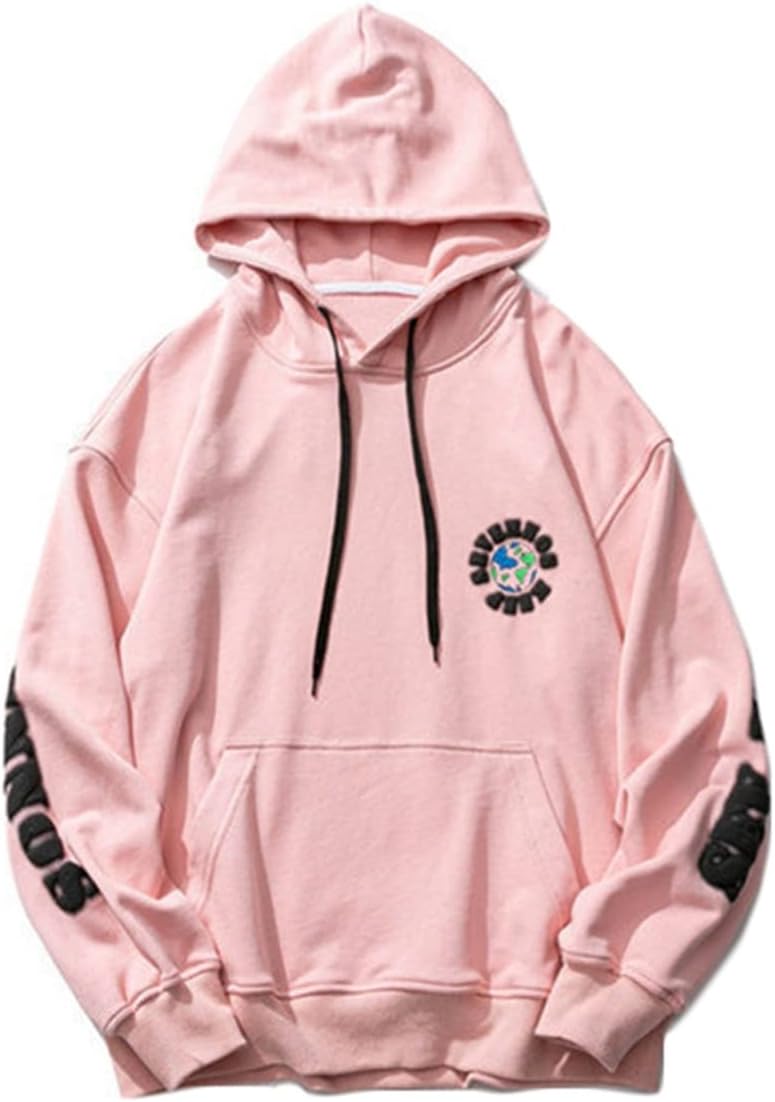 メンズ 長袖 パーカー 春秋 トップス プルオーバー プリント バイカラー オシャレ 通気 ストレッチ フード付き 体型パカー トレーナー コンフォート 柔らかい 丈長め カジュアル シンプ