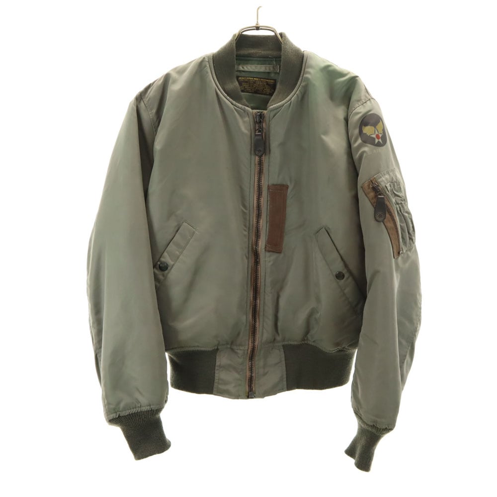 MA-1 フライトジャケット M セージグリーン 中綿入り メンズ