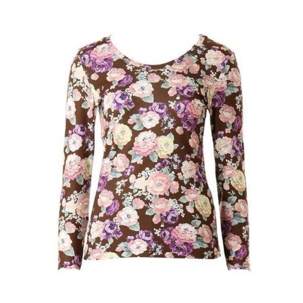 WLG2561CDB ポリ裏起毛長袖インナーウェア