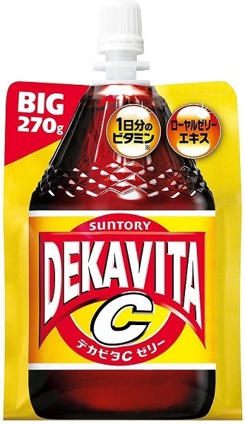 【送料無料】サントリー デカビタC ゼリー パウチ 270g60本
