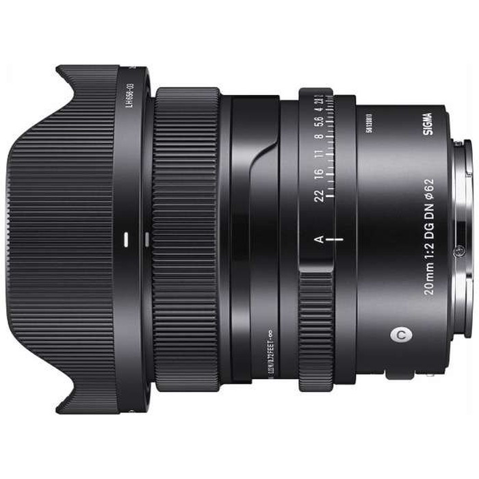 シグマ SIGMA カメラレンズ 20mm F2 DG DN Contemporary ソニーE 単焦点レンズ ズームレンズ 小型 軽量 使いやすい ポートレート 写真 撮影
