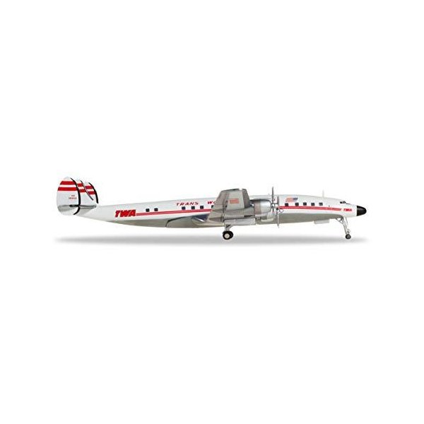 Herpa 558372-001 TWA-Trans World Airlines Lockheed， Wings/Collection Aircraft 並行輸入品 18,648円