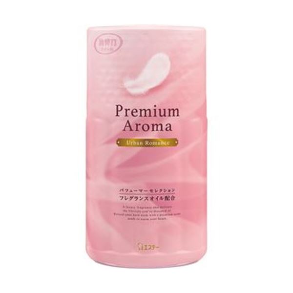 (まとめ)エステー トイレの消臭力 PremiumAroma アーバンロマンス 400ml 1セット(3個)(×10セット)